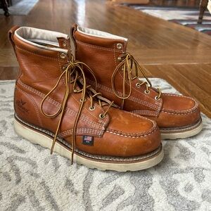 Men’s Thorogood 6” Steel Toe Moc Toe Wedge Boots